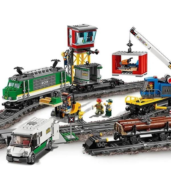 Блоковий конструктор LEGO City Вантажний поїзд (60198) 613454 фото