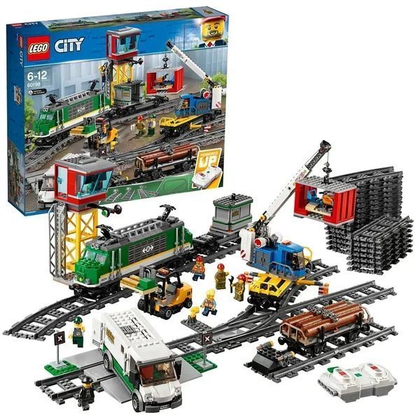 Блоковий конструктор LEGO City Вантажний поїзд (60198) 613454 фото