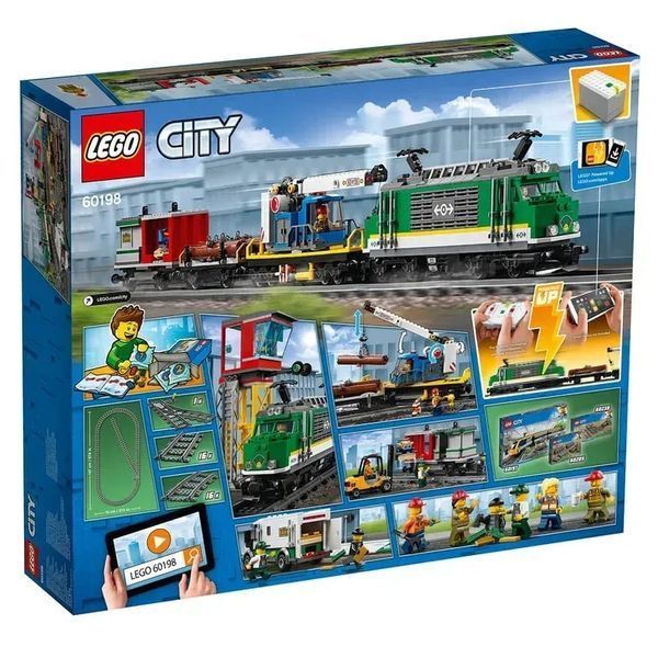 Блоковий конструктор LEGO City Вантажний поїзд (60198) 613454 фото