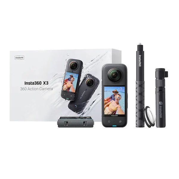 Экшн-камера Insta360 X3 Creator Kit (CINSAAVK) 014352 фото