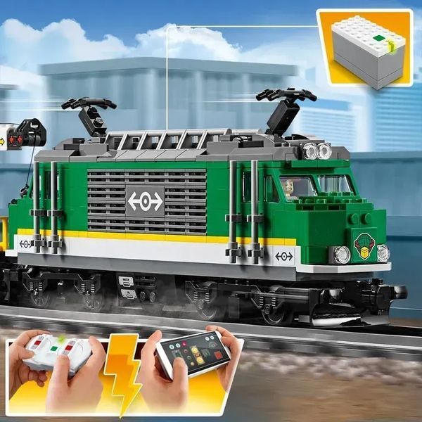 Блоковий конструктор LEGO City Вантажний поїзд (60198) 613454 фото