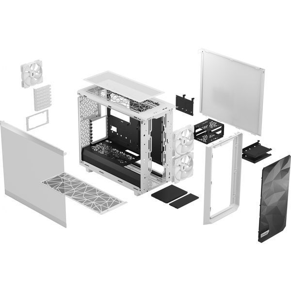 Корпус Fractal Design Meshify 2 Lite White TG Clear Tint (FD-C-MEL2A-04) 018377 фото