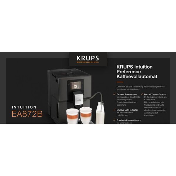 Кофемашина автоматическая Krups EA872B10 016461 фото