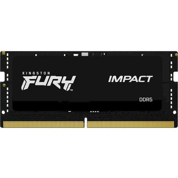 Память для ноутбуков Kingston FURY 32 GB (2x16 GB) SO-DIMM DDR5 6000 MHz Impact (KF560S38IBK2-32) 033925 фото
