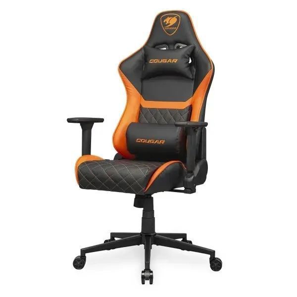 Компьютерное кресло для геймера Cougar Armor One V2 Black/Orange 578334ua фото