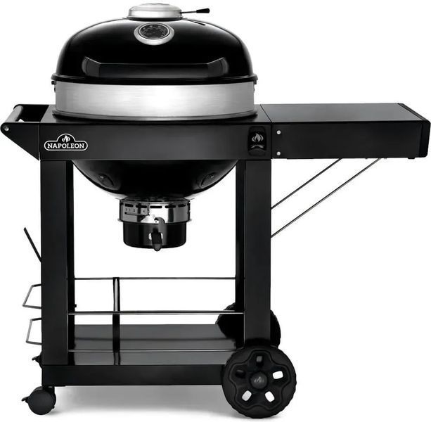 Гриль вугільний портативний Napoleon Pro Cart Charcoal Kettle 22 (PRO22K-CART-3) 604514 фото