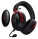 Навушники HYPERX Cloud III S Wireless, накладні, просторовий звук, чорно-червоний 2086379 фото 6