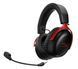 Навушники HYPERX Cloud III S Wireless, накладні, просторовий звук, чорно-червоний 2086379 фото 2