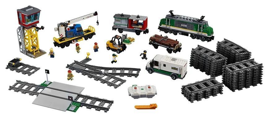 Блоковий конструктор LEGO City Вантажний поїзд (60198) 613454 фото