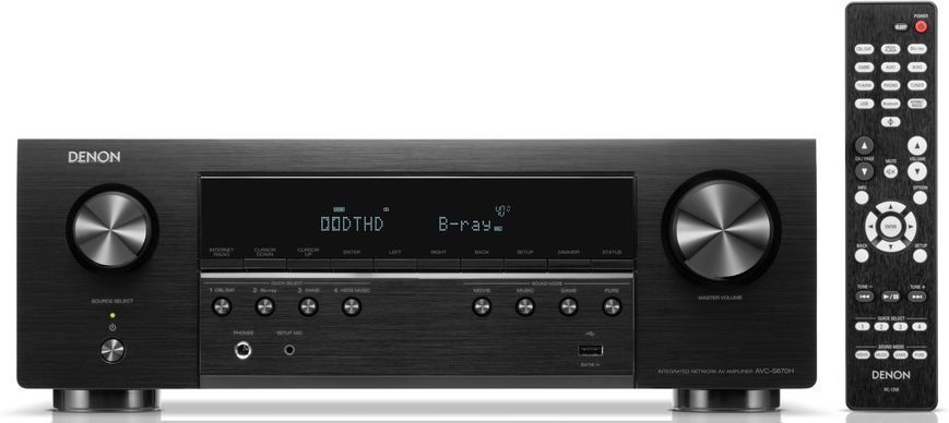 Домашній кінотеатр DENON AVC-S670H + WILSON Scenix 2.0 Чорний 2094722 фото