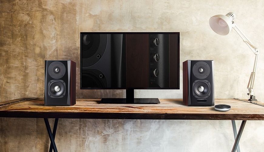 Комплект колонок EDIFIER S350DB Вишневий 896640 фото