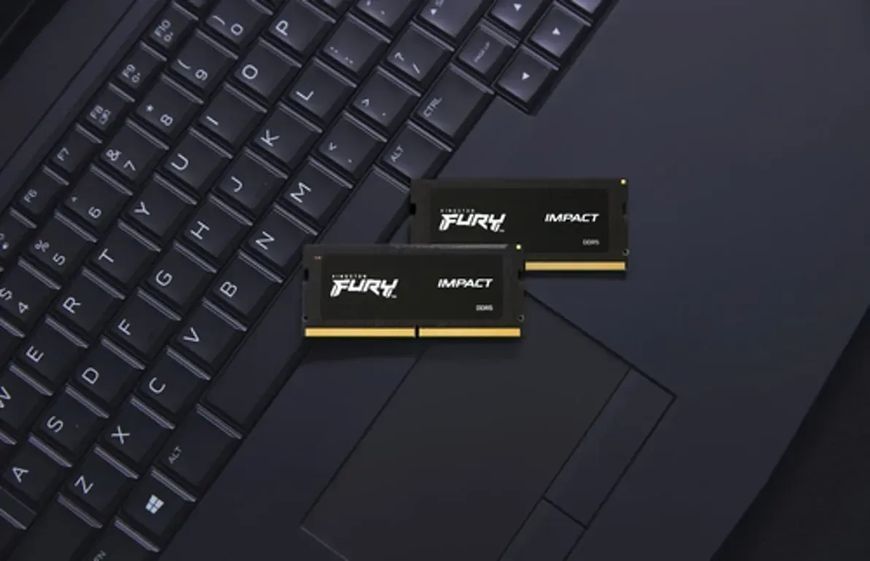 Память для ноутбуков Kingston Fury 32 GB (2x16GB) SO-DIMM DDR5 5600 MHz Impact (KF556S40IBK2-32) 527303ua фото