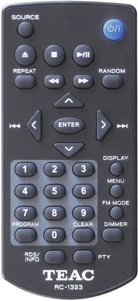 CD-плеєр TEAC PD-301DAB-X Чорний 450142 фото