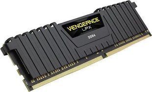 Пам'ять для настільних комп'ютерів Corsair 16 GB DDR4 2666 MHz Vengeance LPX Black (CMK16GX4M1A2666C16) 337475 фото