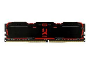 Пам'ять для настільних комп'ютерів Goodram 16 GB DDR4 3200 MHz IRDM X BLACK (IR-X3200D464L16A/16G) 350916ua фото