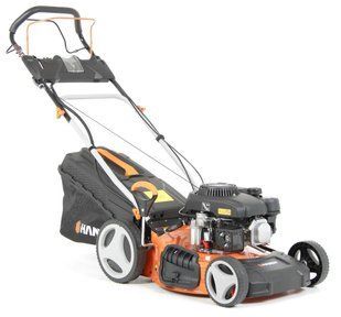 Бензиновая газонокосилка HANDY DK46N150E с приводом, 46 см, стартер, 150 см3, 2.7 кВт, мульчирование, травосборник 55 л 2057682 фото