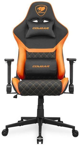 Комп'ютерне крісло для геймера Cougar Armor One V2 F black/orange 578335ua фото