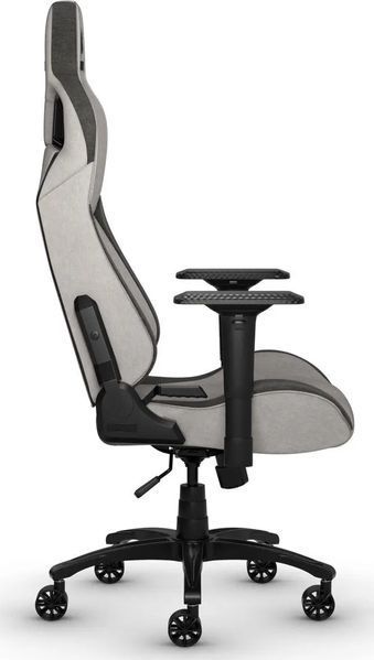 Компьютерное кресло для геймера Corsair T3 Rush Light Grey 018913 фото