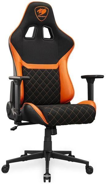 Комп'ютерне крісло для геймера Cougar Armor One V2 F black/orange 578335ua фото