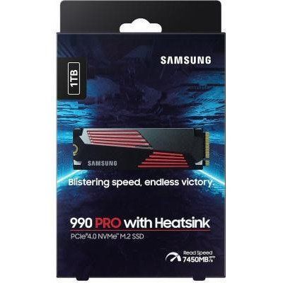 SSD накопичувач Samsung 990 PRO Heatsink 1TB (MZ-V9P1T0GW) 001993 фото