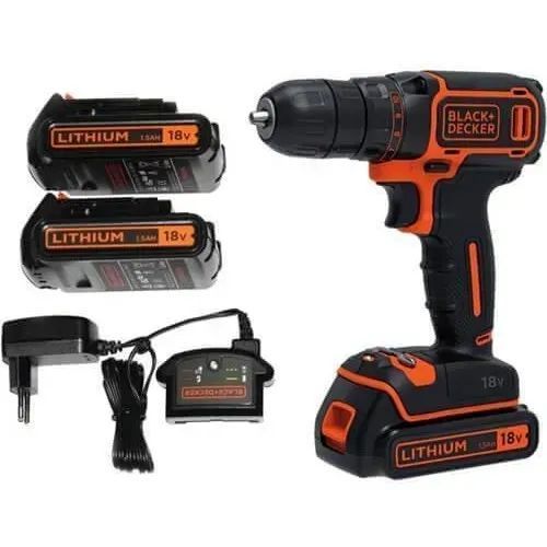 Дрель Black+Decker BDCDC18B-QW 530594ua фото