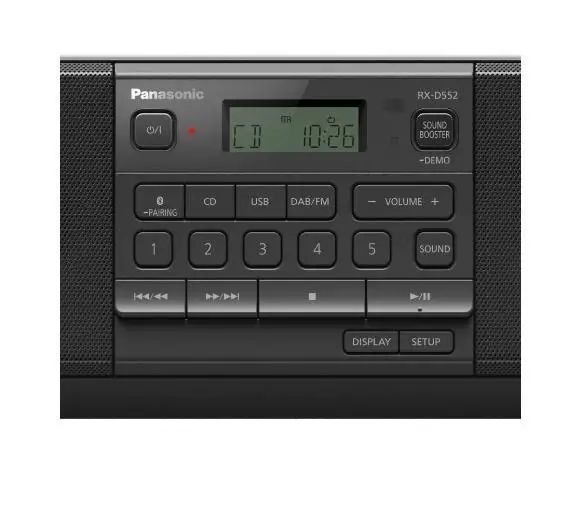 Радиоприемник Panasonic RX-D552E-K 038765 фото