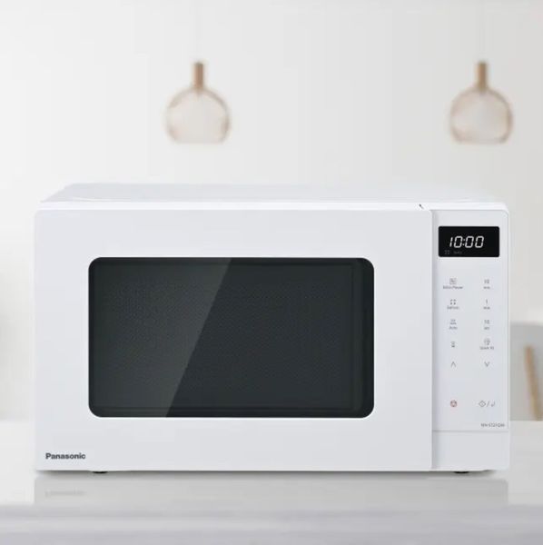 Мікрохвильова піч PANASONIC NN-ST21QWEPG 800 Вт, діаметр 25.5 см, об'єм 20 л, Quick 30, білий 2084918 фото