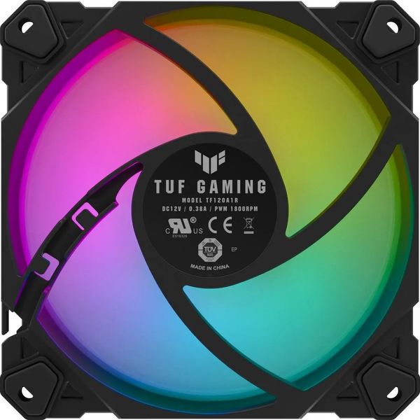 Вентилятор Asus TUF Gaming TF120 ARGB Fan - Triple Fan Kit with ARGB Controller (90DA0030-B09030) 443406 фото