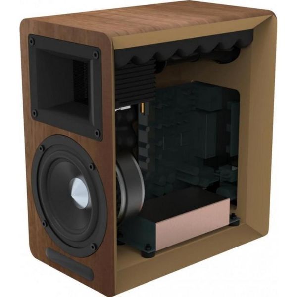 Мультимедийная акустика AirPulse A80 Brown 029150 фото