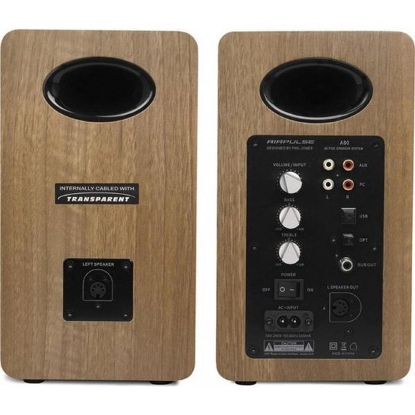 Мультимедийная акустика AirPulse A80 Brown 029150 фото