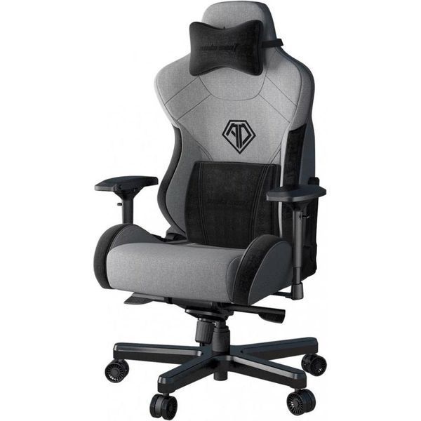 Компьютерное кресло для геймера Anda Seat T-Pro 2 XL grey/black (AD12XLLA-01-GB-F) 018541 фото