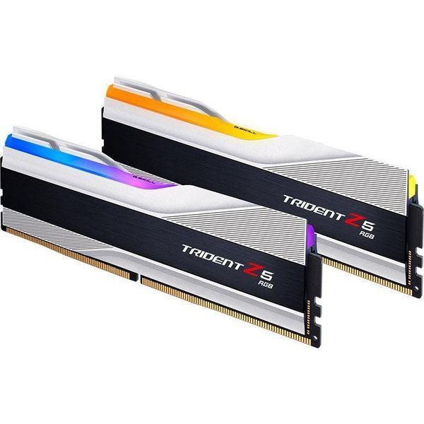 Пам'ять для настільних комп'ютерів G.Skill 32 GB (2x16GB) DDR5 5600 MHz Trident Z5 RGB Silver (F5-5600J3636C16GX2-TZ5RS) 027706 фото