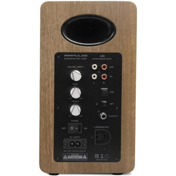 Мультимедийная акустика AirPulse A80 Brown 029150 фото