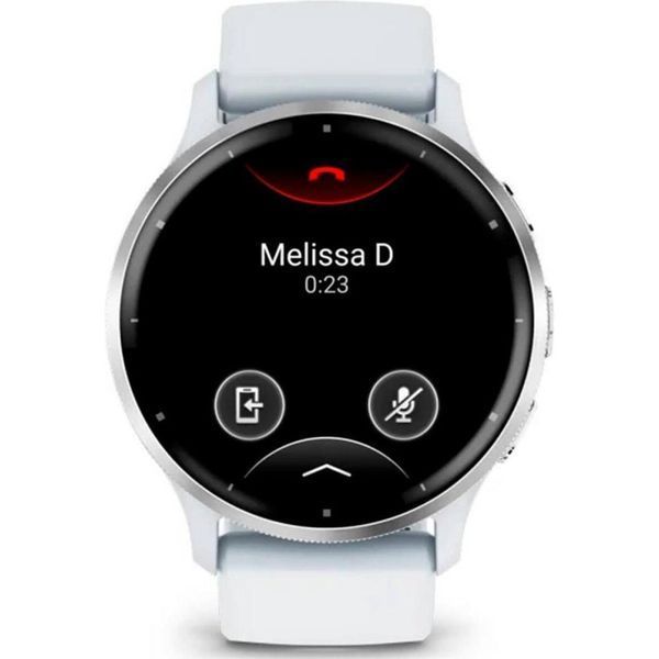 Смарт-годинник Garmin Venu 3 Silver Stainless Steel Bezel with Whitestone Case and Silicone Band (010-02784-00/50) 035112 фото
