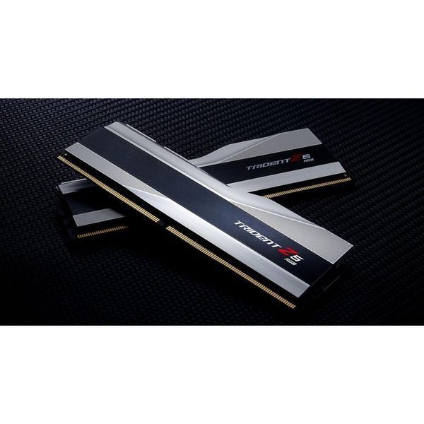 Пам'ять для настільних комп'ютерів G.Skill 32 GB (2x16GB) DDR5 5600 MHz Trident Z5 RGB Silver (F5-5600J3636C16GX2-TZ5RS) 027706 фото