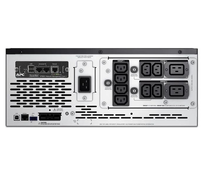 Лінійно-інтерактивне ДБЖ APC Smart-UPS X 2200VA (SMX2200HVNC) 022100 фото