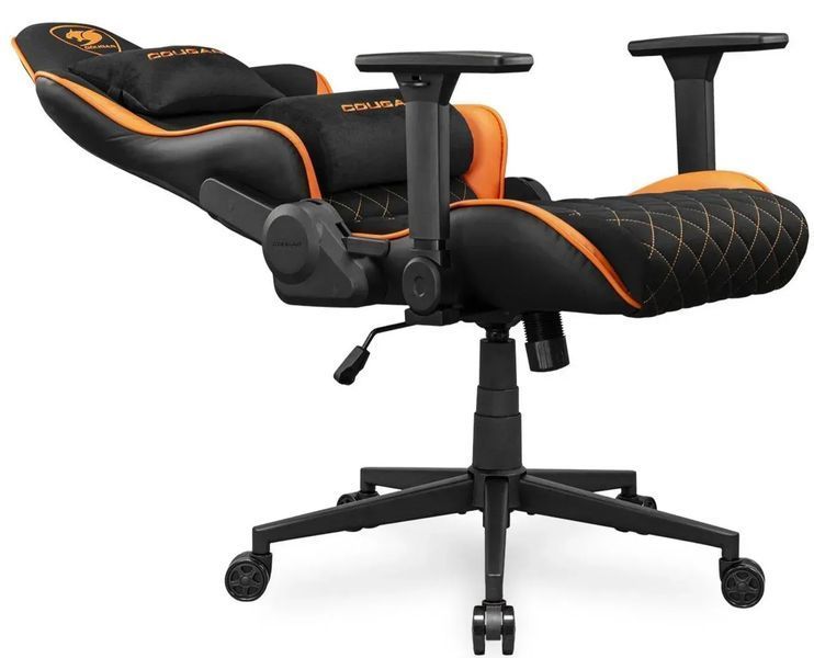 Комп'ютерне крісло для геймера Cougar Armor One V2 F black/orange 578335ua фото