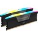 Пам'ять для настільних комп'ютерів Corsair 32 GB (2x16GB) DDR5 6000 MHz Vengeance RGB Black (CMH32GX5M2D6000C36) 027606 фото 1