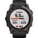 Смарт-часы Garmin Fenix 7X Pro Sapphire Solar Carbon G. DLC Tit. with Black Band (010-02778-10/11/54) 035062 фото 9