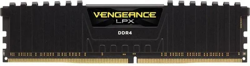 Пам'ять для настільних комп'ютерів Corsair 16 GB DDR4 2666 MHz Vengeance LPX Black (CMK16GX4M1A2666C16) 337475 фото