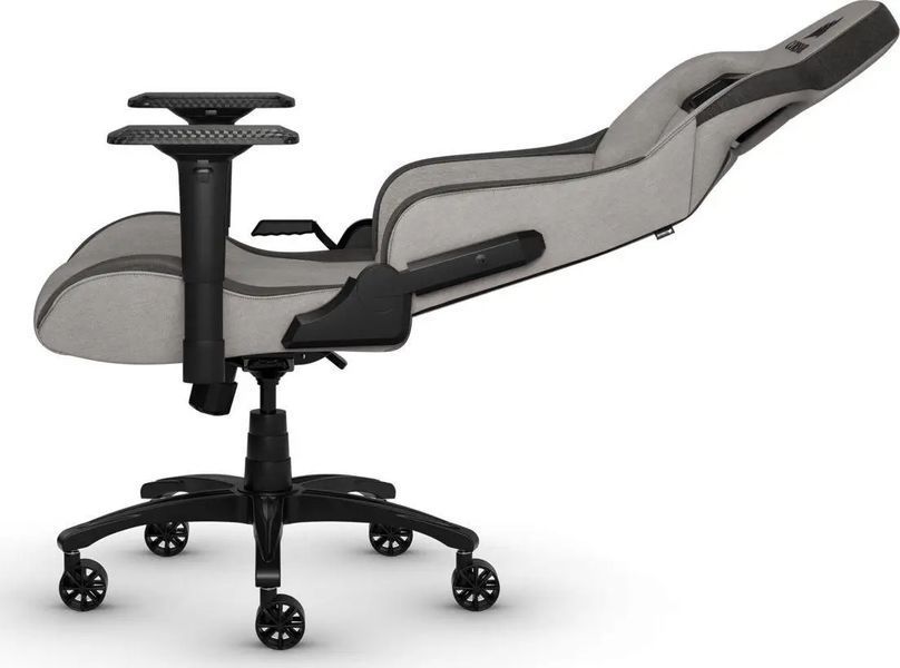 Компьютерное кресло для геймера Corsair T3 Rush Light Grey 018913 фото