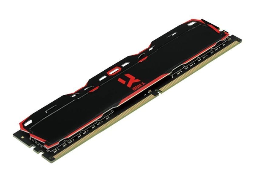 Память для настольных компьютеров GOODRAM 16 GB DDR4 3200 MHz IRDM X BLACK (IR-X3200D464L16A/16G) 350916ua фото