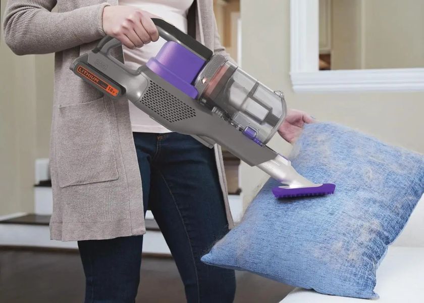 Вертикальный + ручной пылесос (2в1) Black+Decker BHFEV182CP 007831 фото