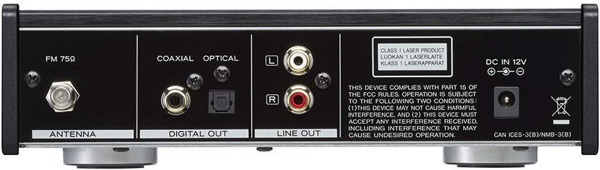 CD-плеєр TEAC PD-301DAB-X Чорний 450142 фото
