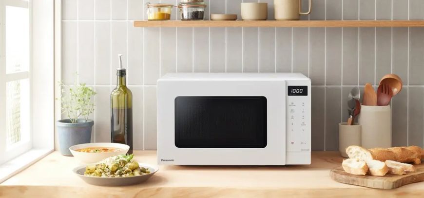 Мікрохвильова піч PANASONIC NN-ST21QWEPG 800 Вт, діаметр 25.5 см, об'єм 20 л, Quick 30, білий 2084918 фото