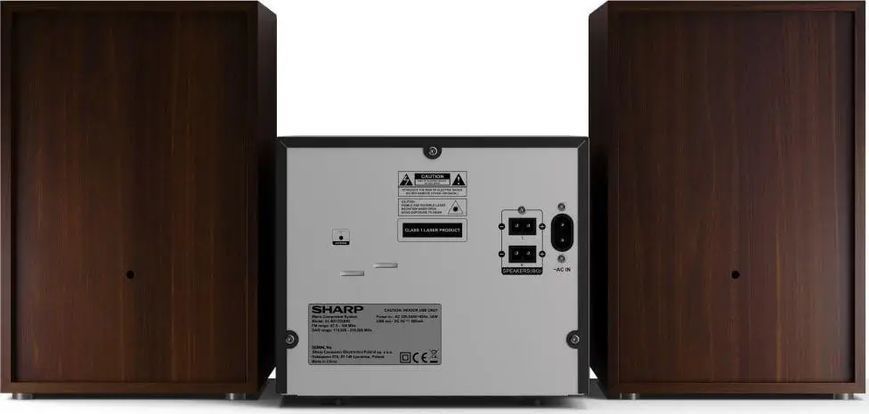 Музичний центр Sharp XL-B517D Black/Brown 028504 фото