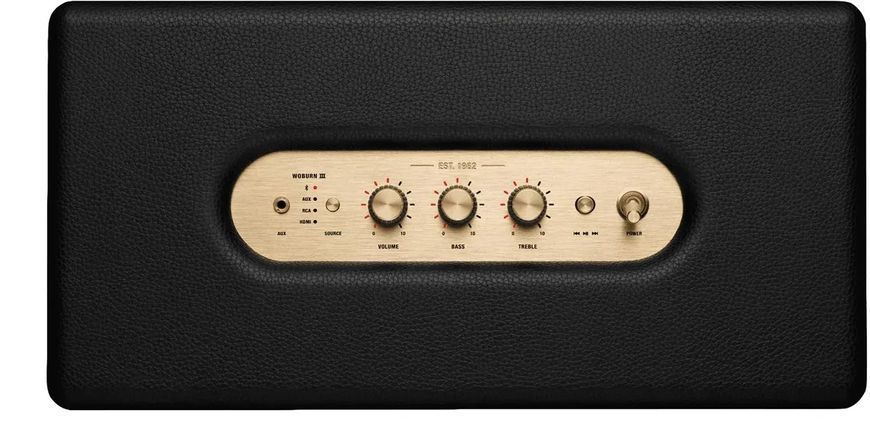 Мультимедийная акустика Marshall Woburn III Black (1006016) 508105ua фото