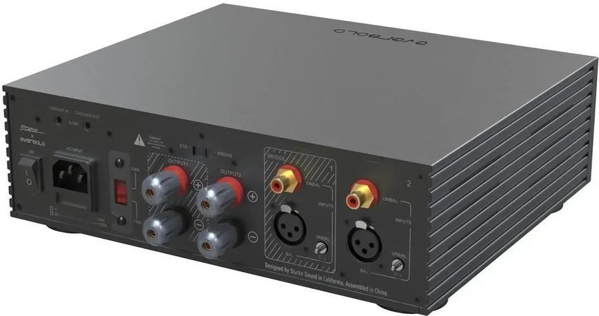 Стационарный усилитель мощности Eversolo AMP-F2 Black 610843 фото