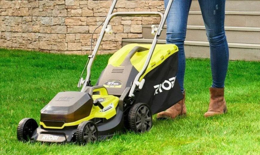 Газонокосарка Ryobi RY18LMH37A-225 Hybrid (5133004671) 014614 фото