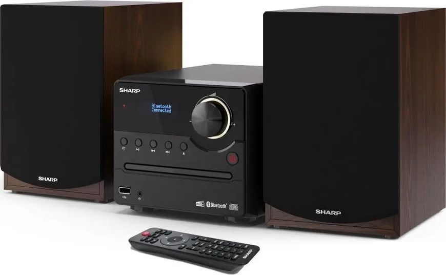 Музичний центр Sharp XL-B517D Black/Brown 028504 фото